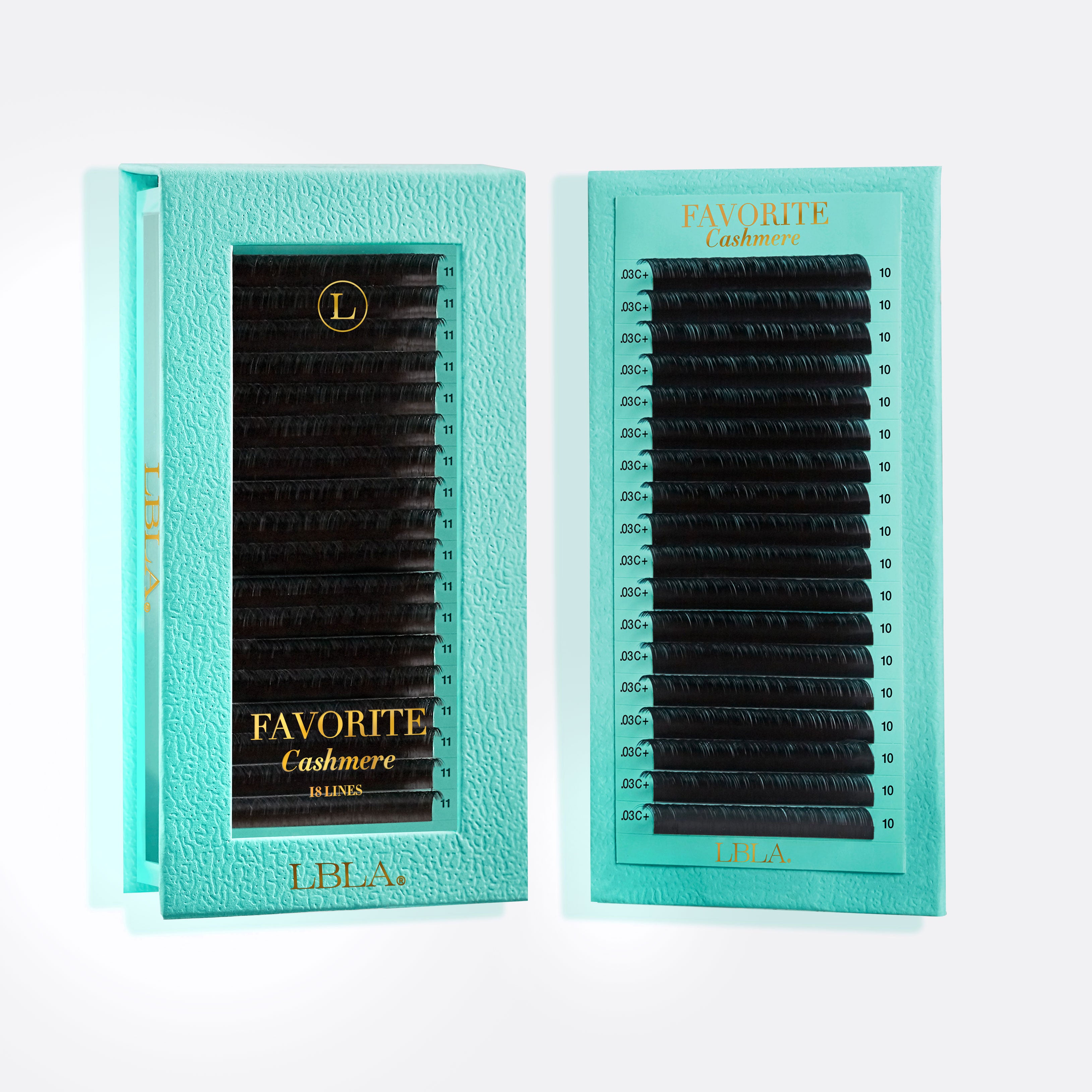 Lashbox LA Cashmere Mink store Lashes .07 L+ Curl 3 Trays