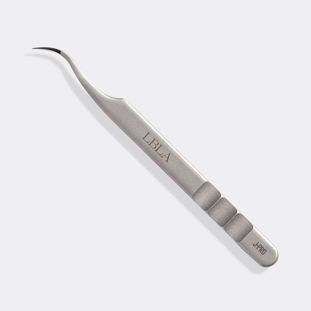 Satin Silver J-Pro Tweezer