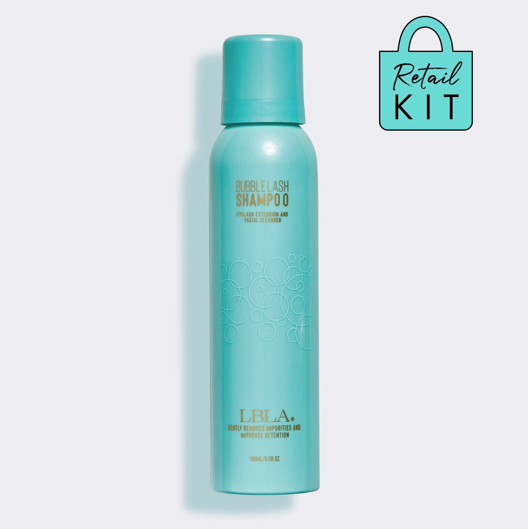 Bubble Lash Shampoo - Retail Set Full Size