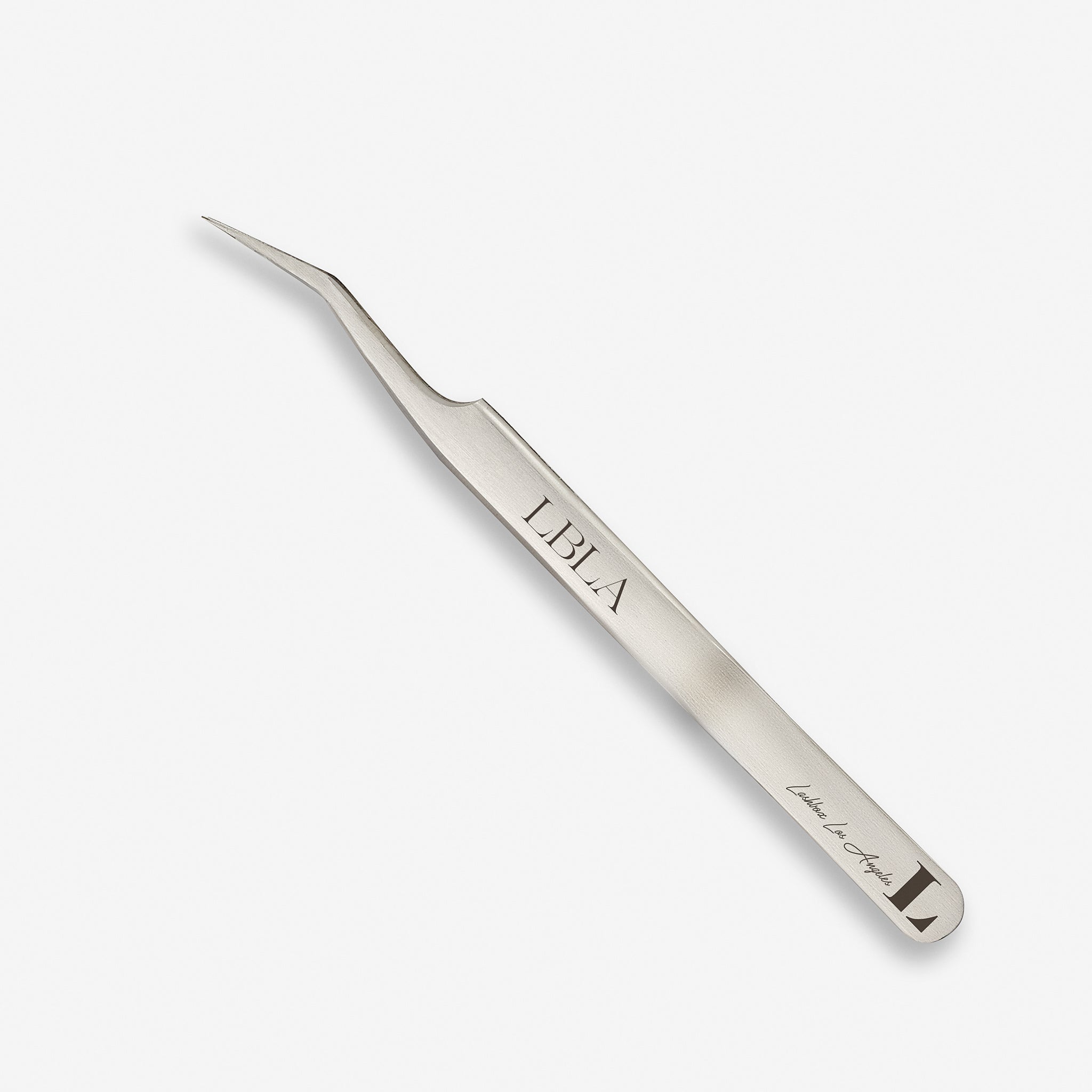 Curved Platinum Isolation Tweezer